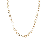 CHOKER CORAÇÃO DOURADO