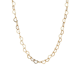 CHOKER CORAÇÃO DOURADO