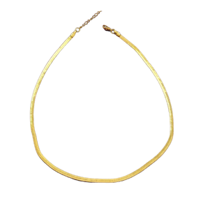 CHOKER FITA DOURADO