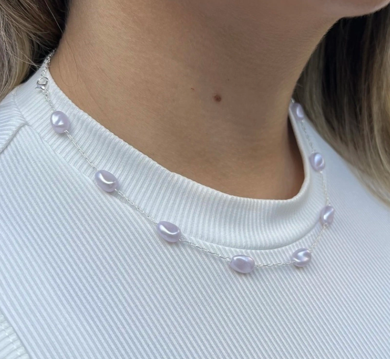 CHOKER PÉROLAS