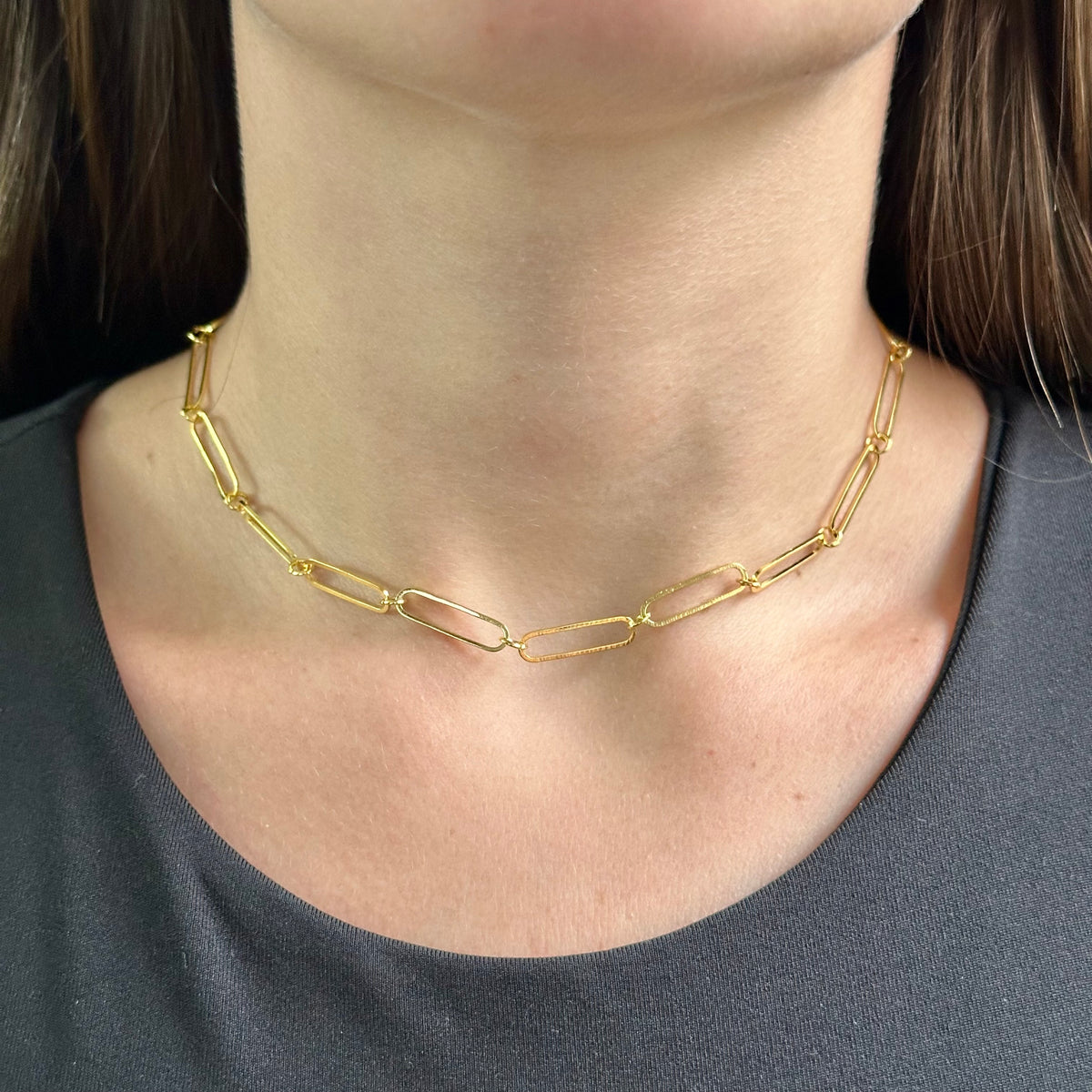 CHOKER CHLOE DOURADO